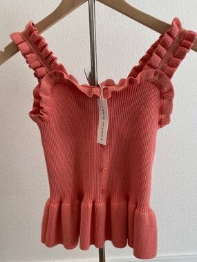 Janie and Jack Rose Knit Top - NWT